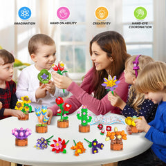 CUBIMANA kids crafts with colorful mini blooms for creative play