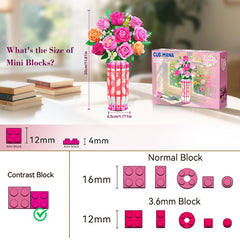 CUBIMANA LED light strip highlights petals with warm glow for cozy evenings.
