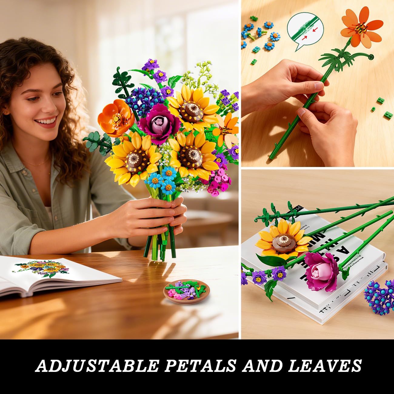 CUBIMANA Numbered bag system helps with organized building and a calm crafting experience.