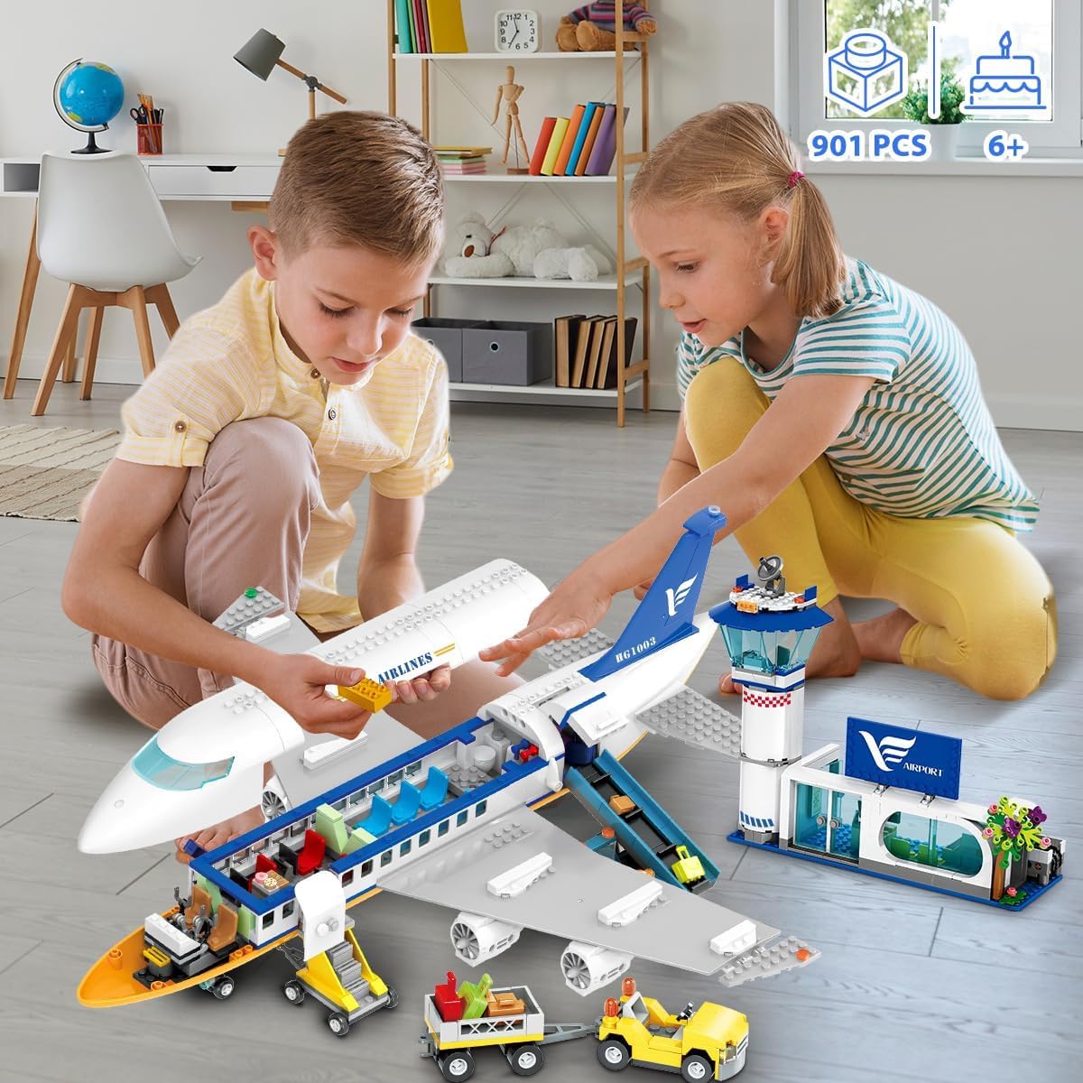 CUBIMANA plane-cockpit-detailed view invites kids to explore the crew area.