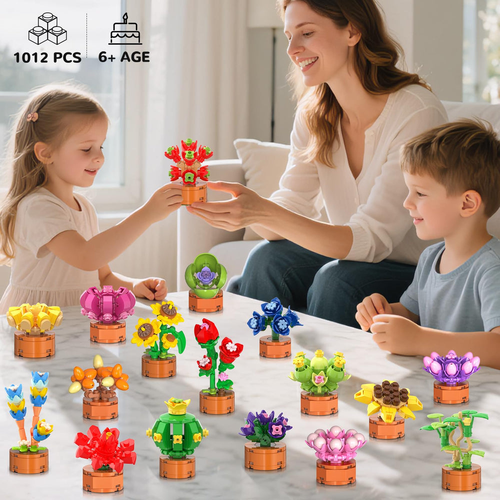 CUBIMANA portable on-the-go botanical toy kit for quick creative play