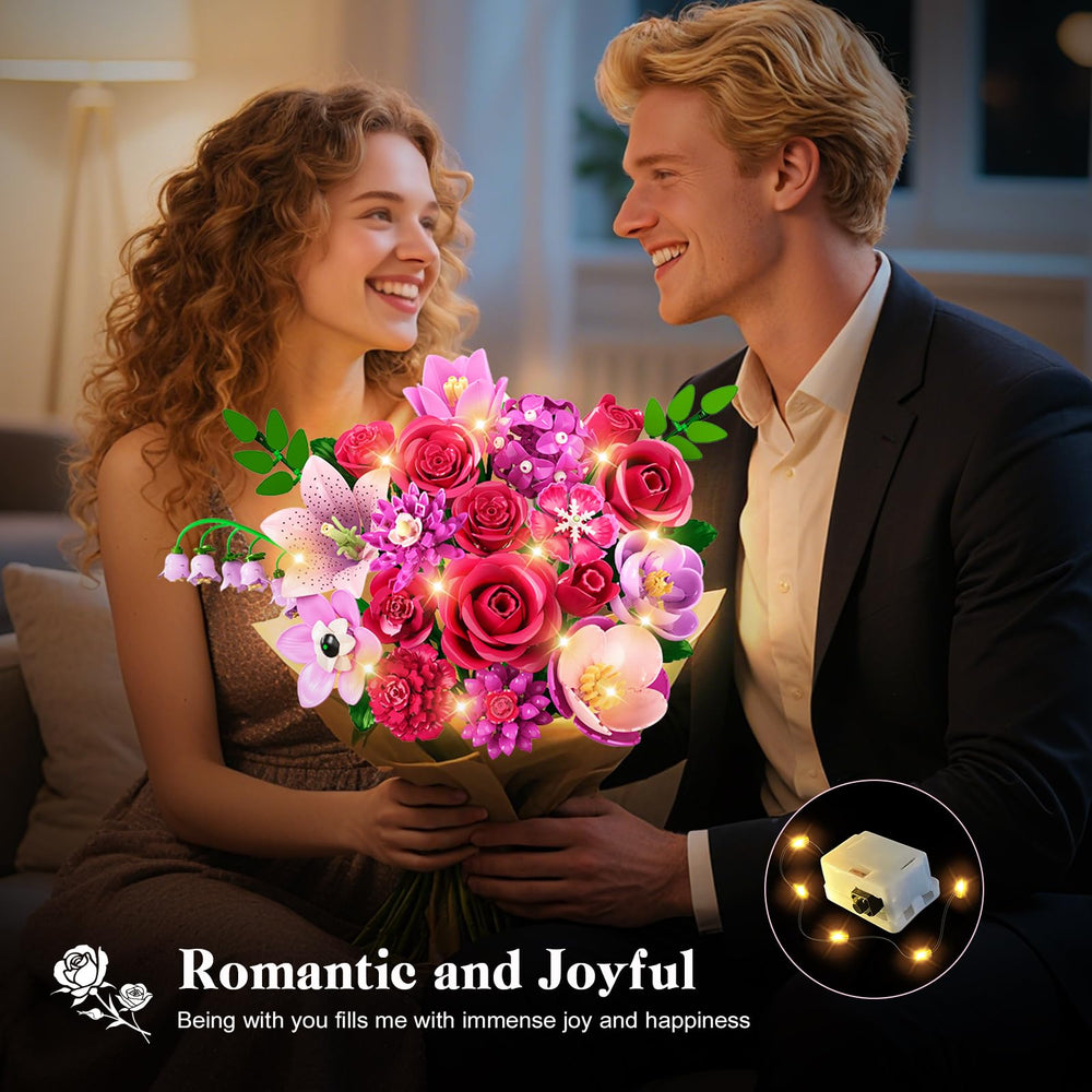 CUBIMANA 21-flower collection build kit for personalized arrangements.