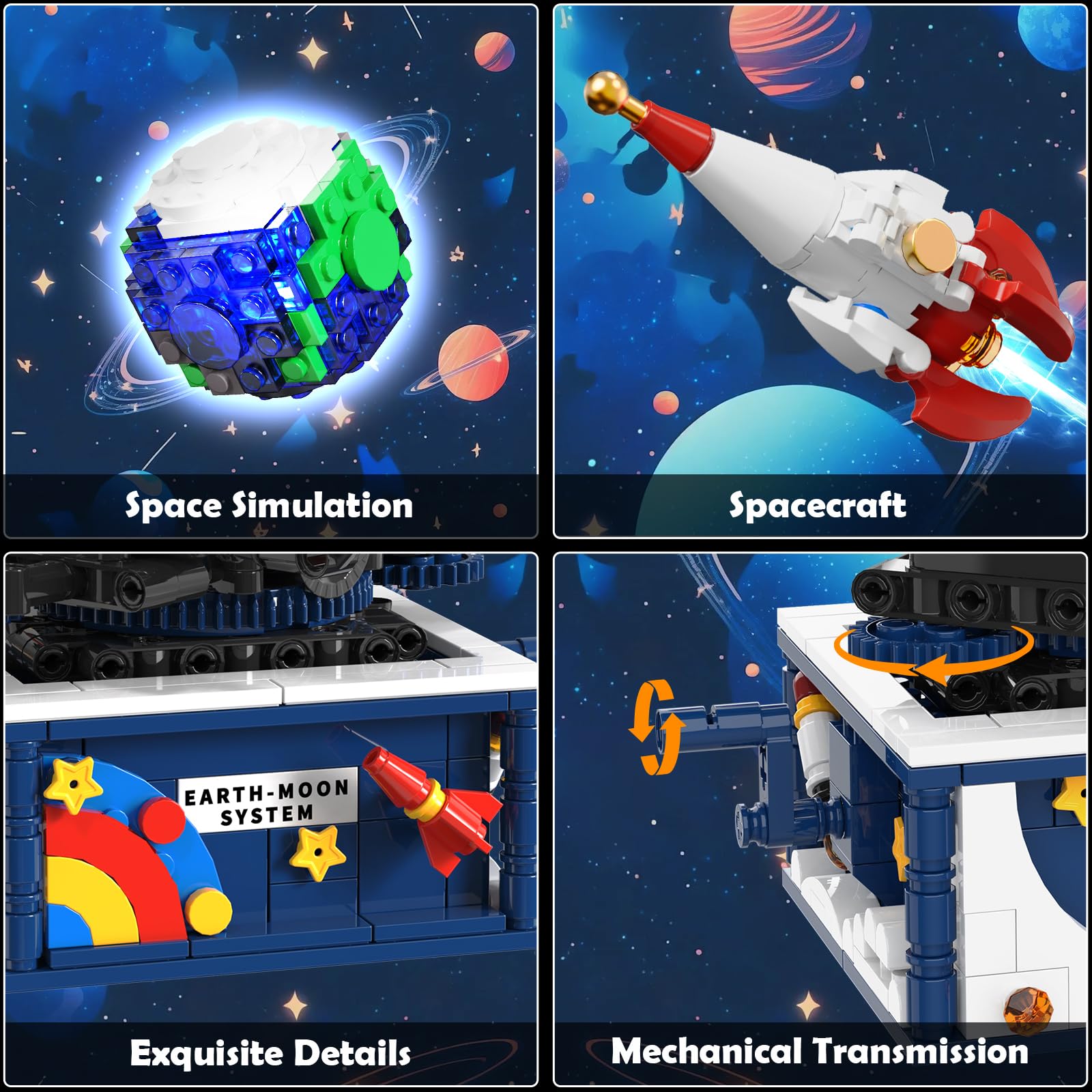 CUBIMANA safe ABS material build kit for worry-free play