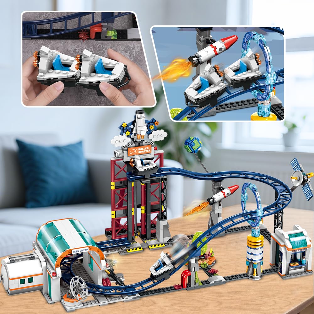 CUBIMANA Space Roller Coaster satellites enrich the orbital space scene.