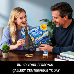 CUBIMANA Starry Night decor centerpiece adds color and intellectual charm to the room.