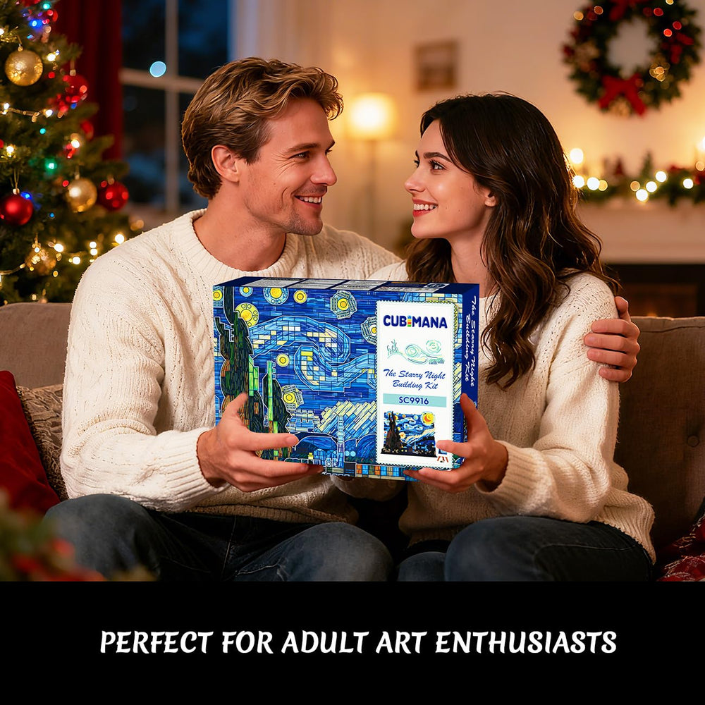 CUBIMANA Starry Night offers a thoughtful Valentine gift for art lovers and builders.