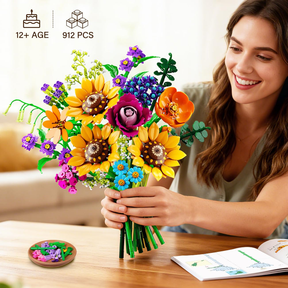 CUBIMANA Valentines day gift wildflower kit offers a personal, memorable crafting experience.