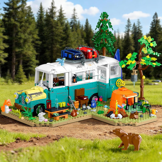 Cubimana Wilderness bus body print details for realistic display.