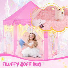 CubNbud princess tent size 55x53 inches for bedrooms