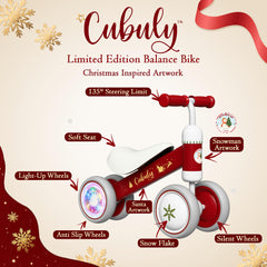 Cubuly first birthday gift bike for boys and girls.