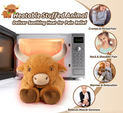 Cuckool Bull plush in bedtime hug pose for cozy evenings