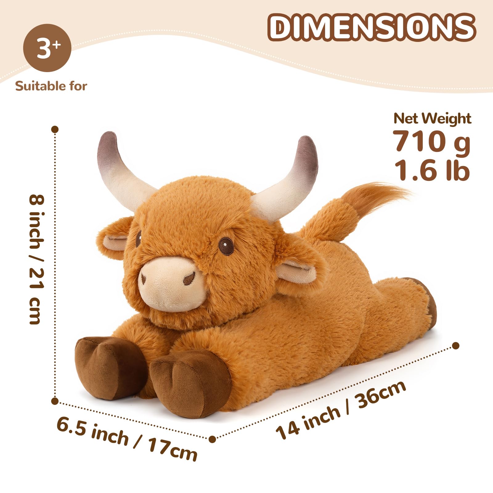 Cuckool Bull plush with lavender scent filling the room