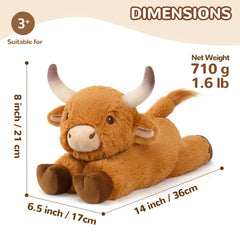 Cuckool Bull plush with lavender scent filling the room