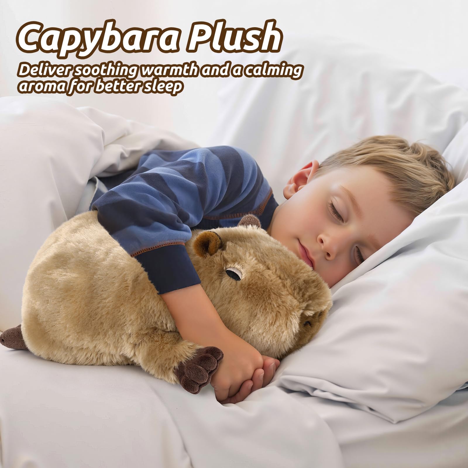 Cuckool capybara plush is a portable cozy travel companion