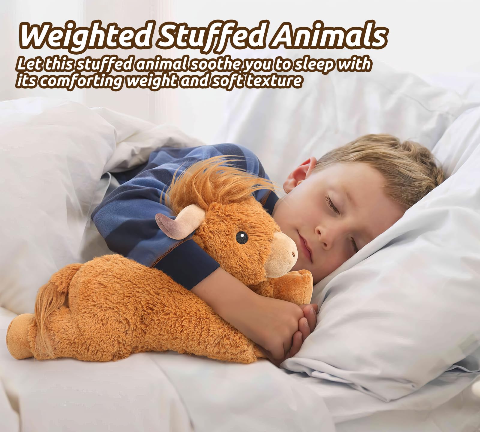 Highland Cow suitable for both children and adults, ideal for imaginative play.