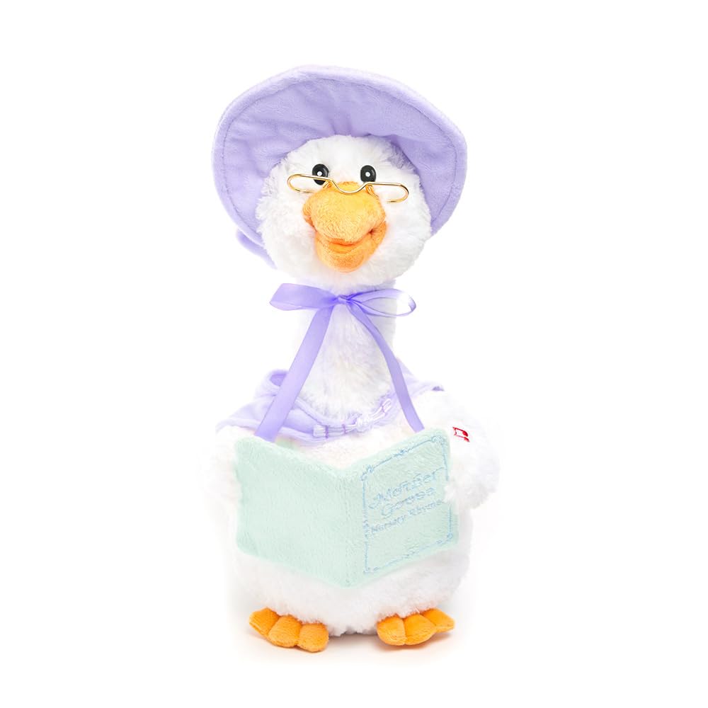 Mother Goose Read-Along recites seven nursery rhymes for familiar tunes.