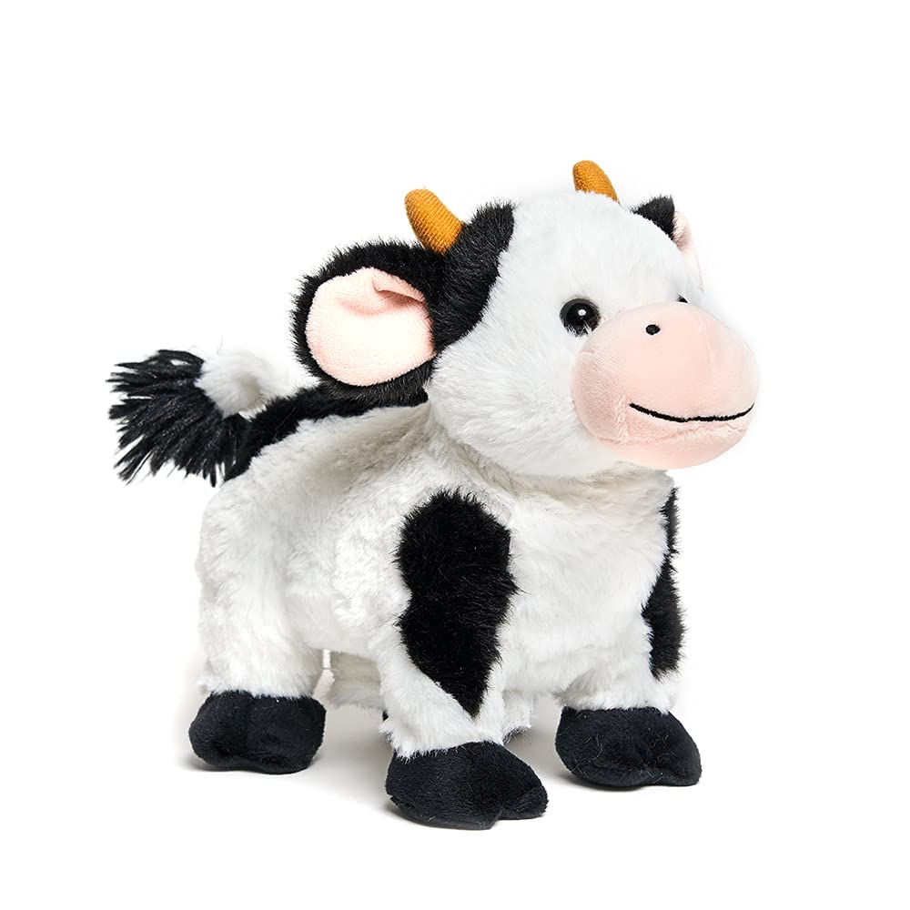 Cuddle Barn Barnyard Buddies Cow suitable for ages 2 and up.