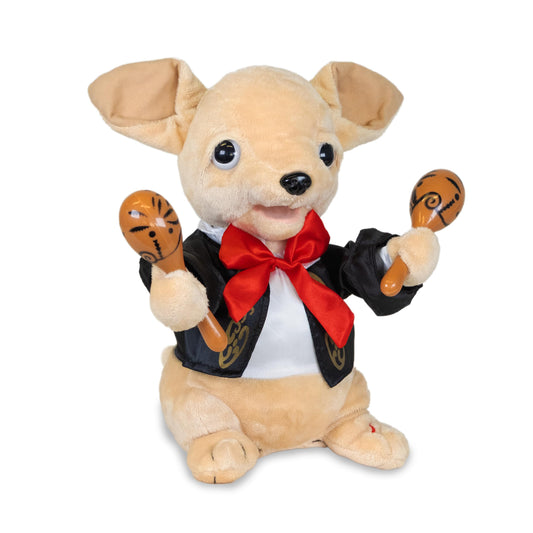 Cuddle Barn Chuey Bamba singing La Bamba invites joyful sing-alongs