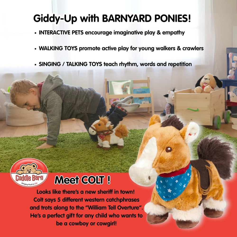 Sings William Tell Overture, bringing Western flair to playtime