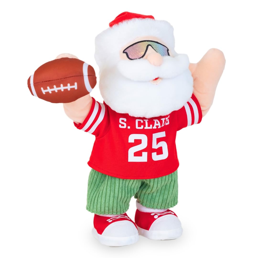 Cuddle Barn Gameday Santa dances to party anthem for holiday laughs