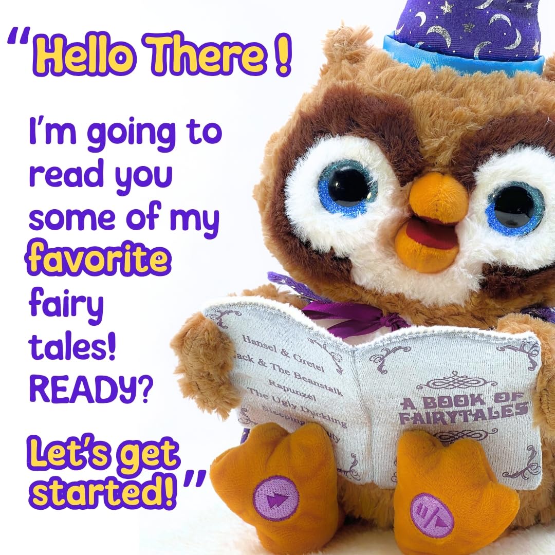 Cuddle Barn Octavius soft polyester plush for cozy hugs.