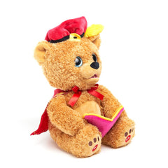 Sir Barrington with light-up eyes, inviting magical storytelling moments at night.