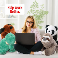 Cuddle Buds gift-ready sloth plush suitable for birthdays and holidays.
