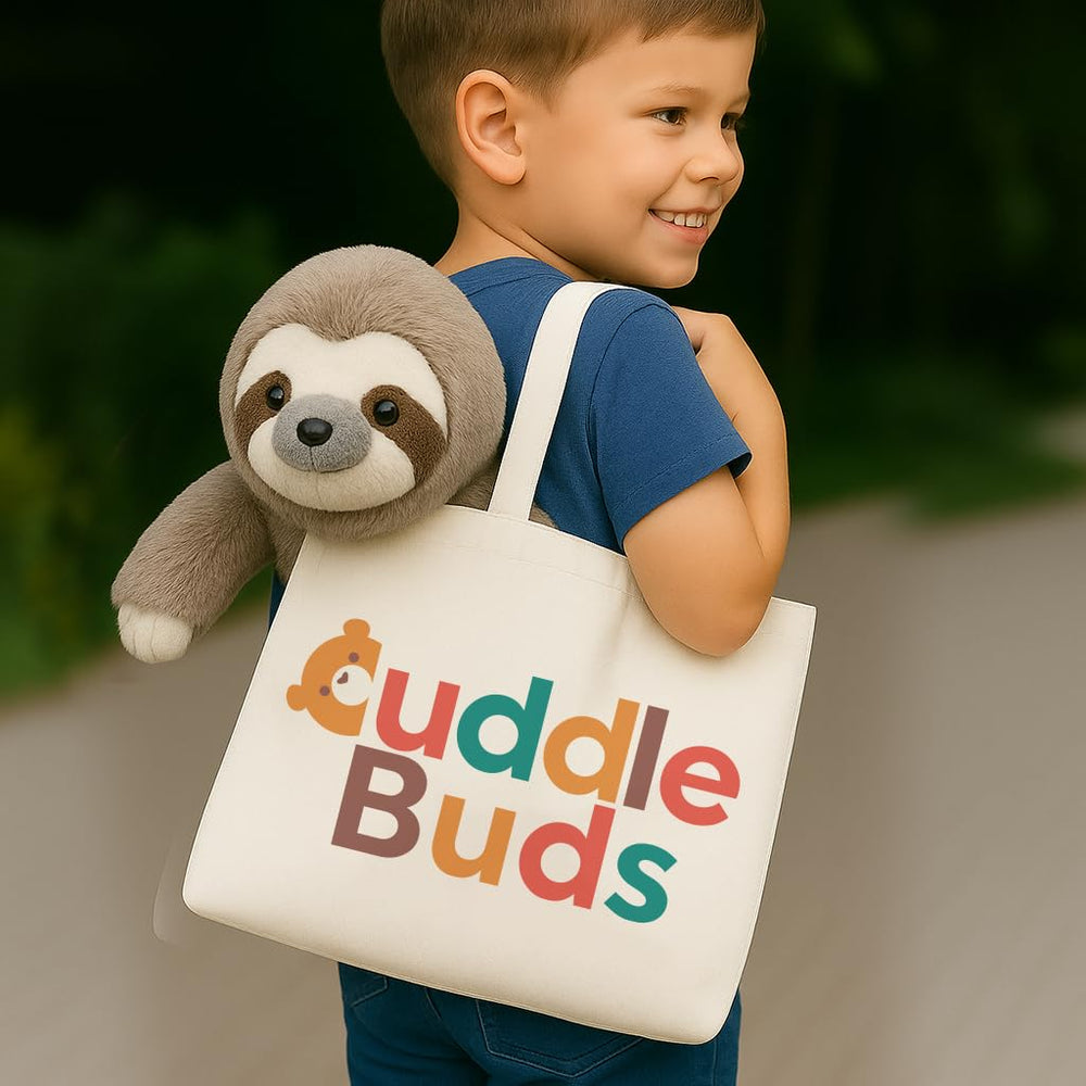Cuddle Buds relaxing snuggle companion promoting calm moments.