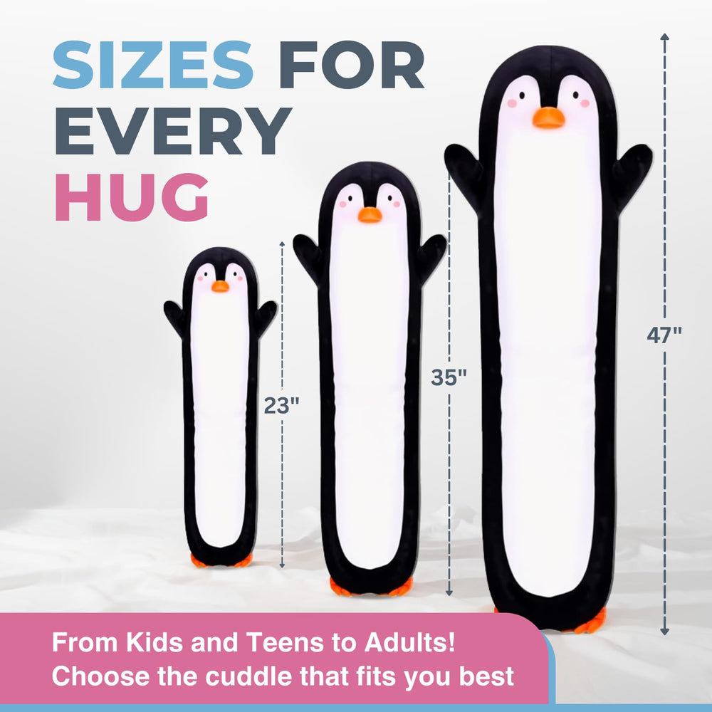 Cuddle Paws penguin plush easy-care fabric machine washable for quick cleaning