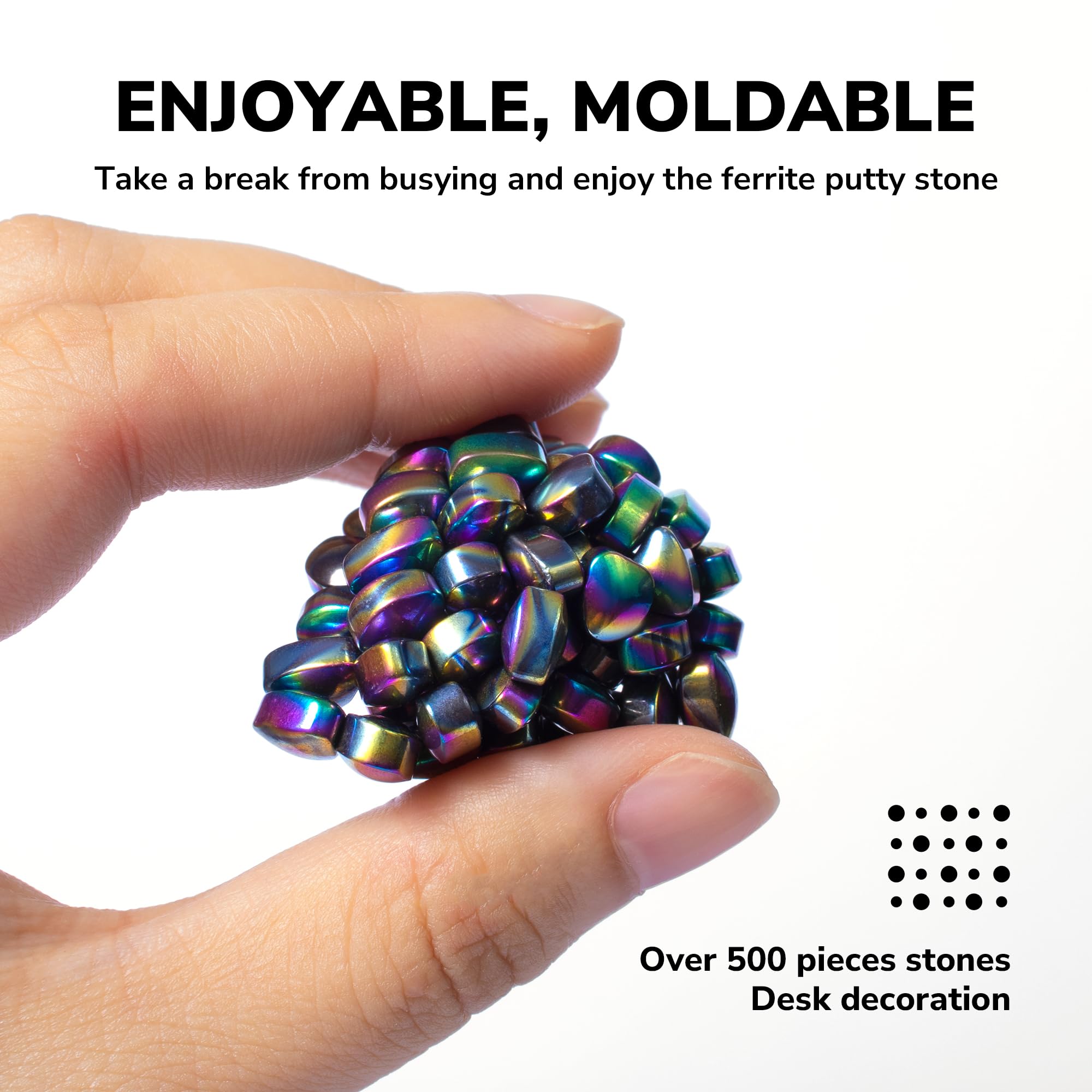 CUDNY ferrite stones emit subtle clacks for concentration