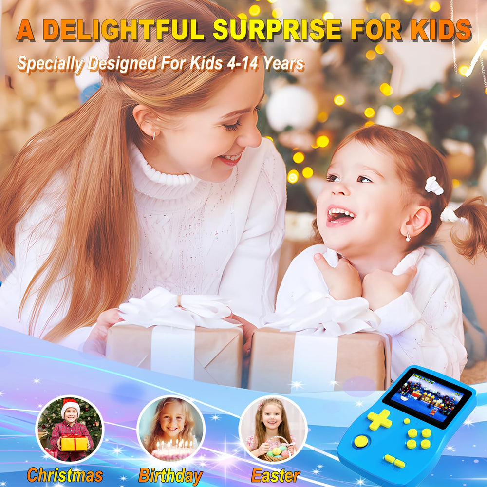 CULAGEiMi blue compact, travel-friendly handheld for on-the-go fun