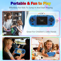 CULAGEiMi handheld console preloaded with 100 games for instant fun.