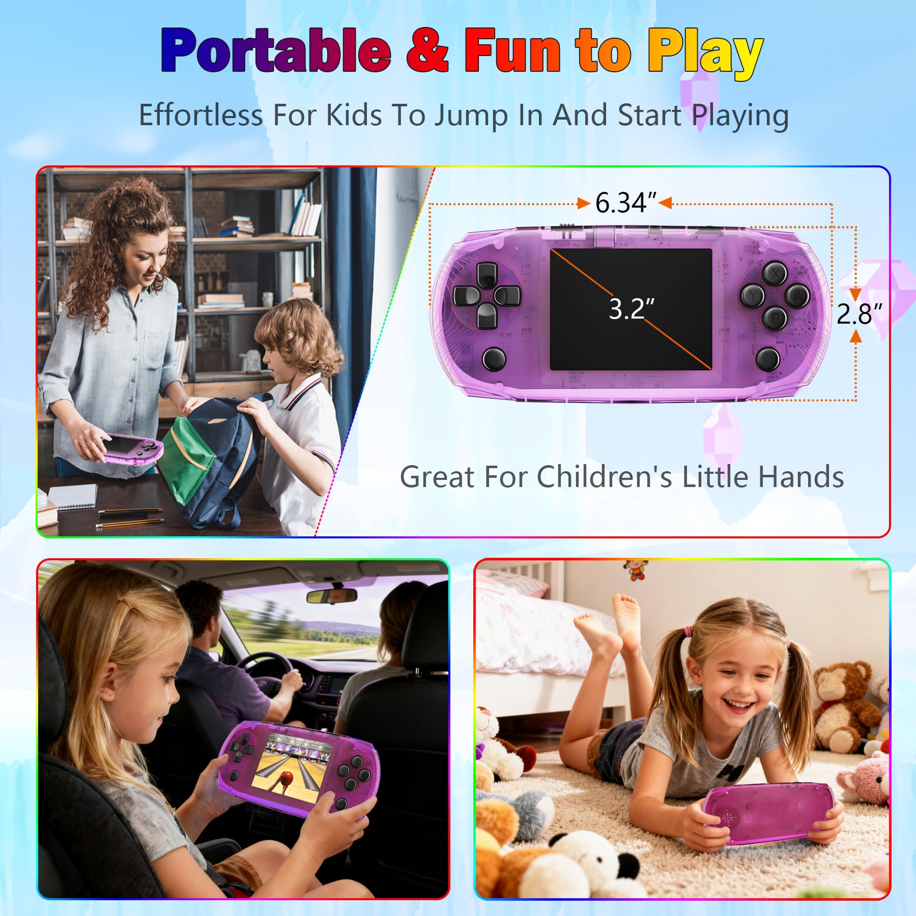 CULAGEiMi transparent design with fingerprint resistance ideal for kids