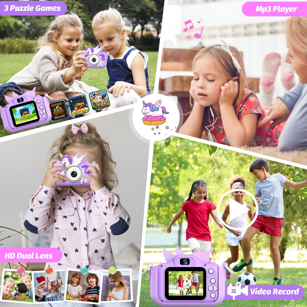 Cimizi Upgrade Kids Camera offers 28 frames and 6 filters to spark playful ideas.