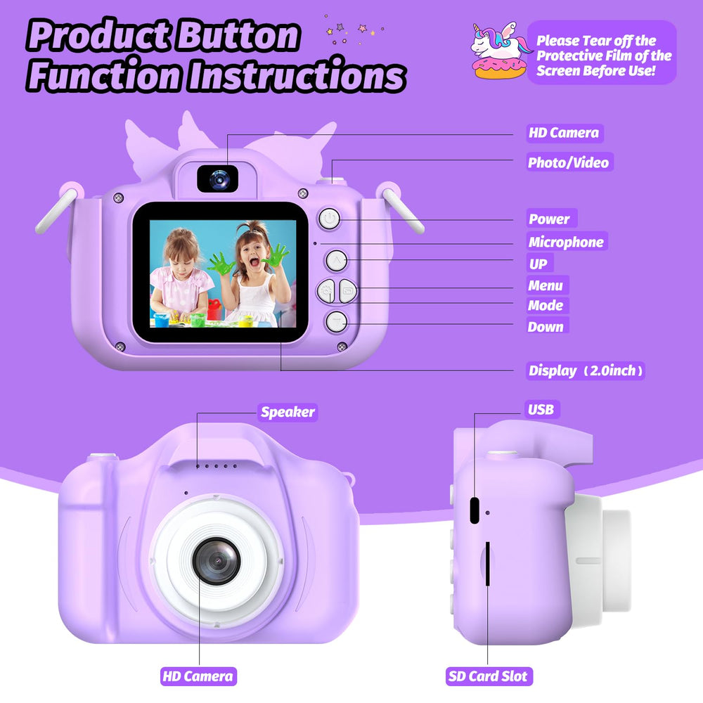 Cimizi Upgrade Kids Camera outdoor-ready design supports carefree play.
