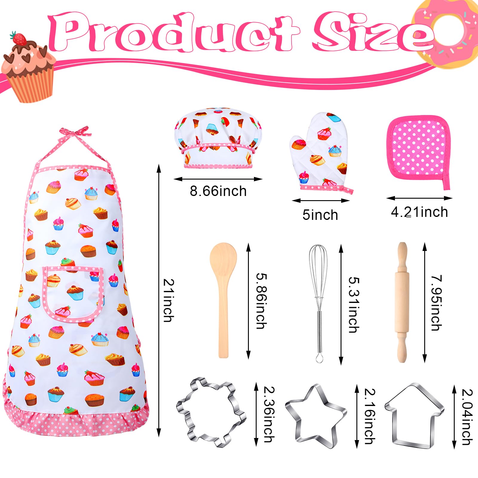 Cunhill oven mitt and hot pad protect tiny hands during pretend baking