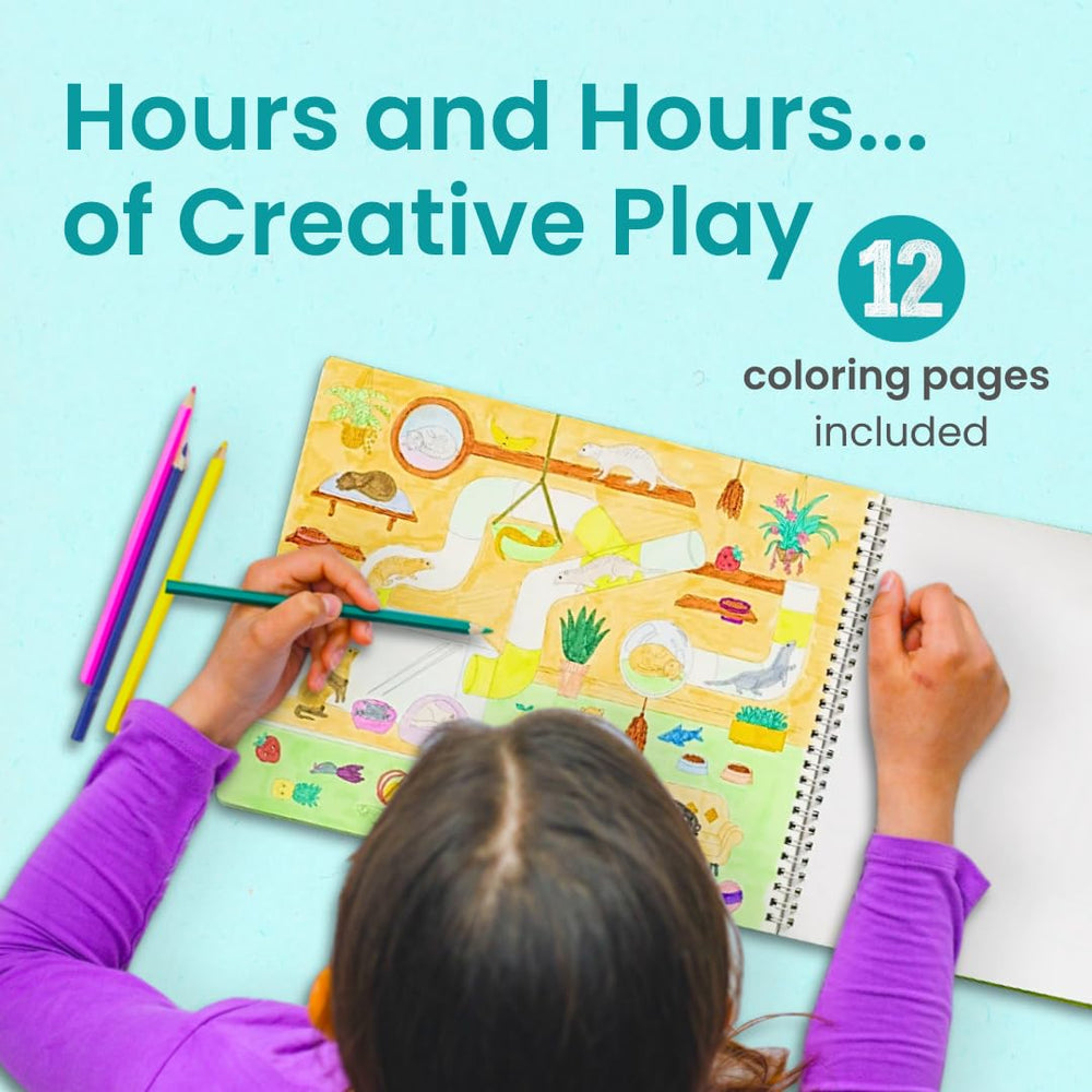 Cupkin 12 coloring pages offering calm, creative activity for kids