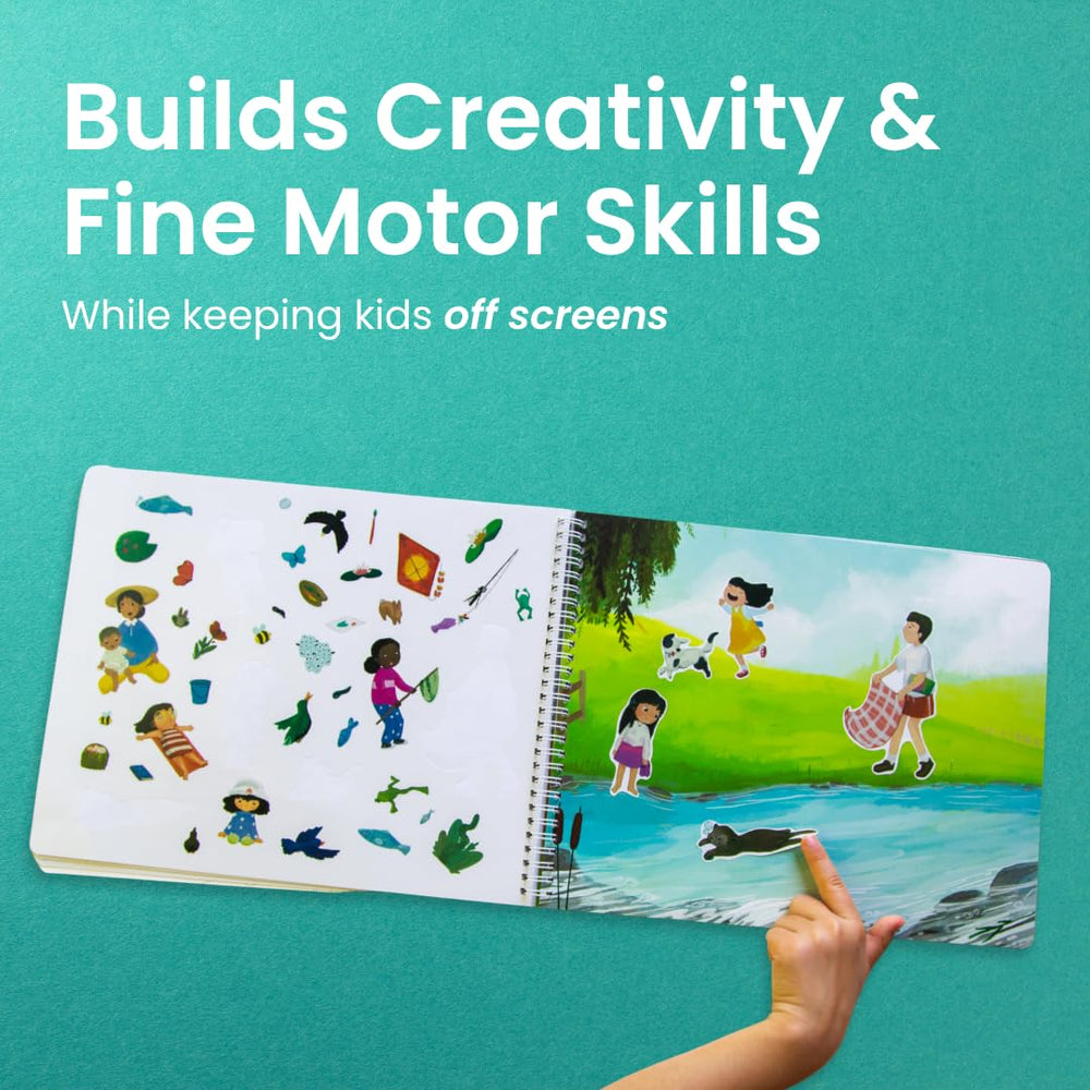 Cupkin 500-plus stickers fuel creative decorating on every page.