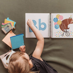 Cupkin ABC mosaic pages for color by number play
