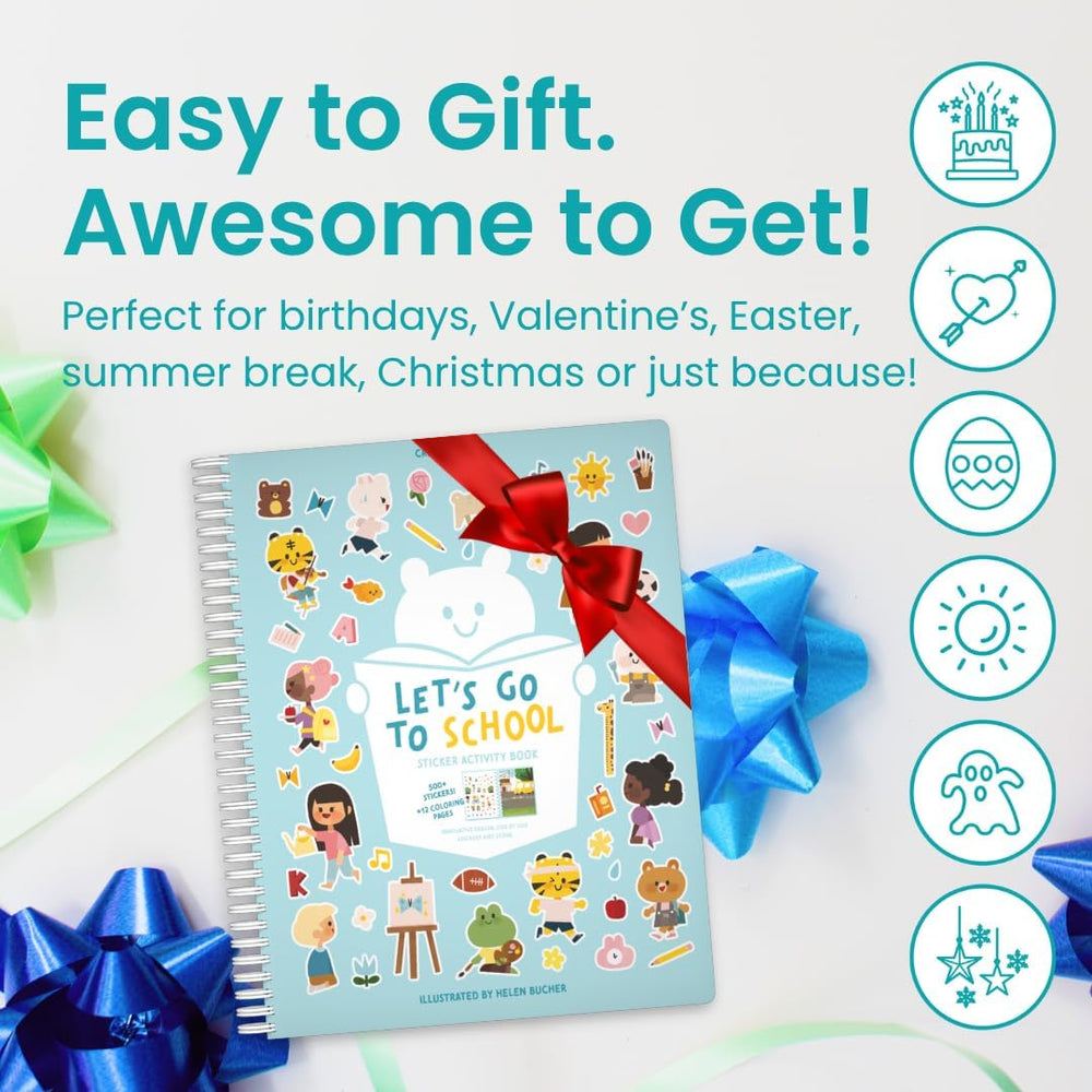 Cupkin classroom-scene stickers ignite imaginative play and everyday learning moments.