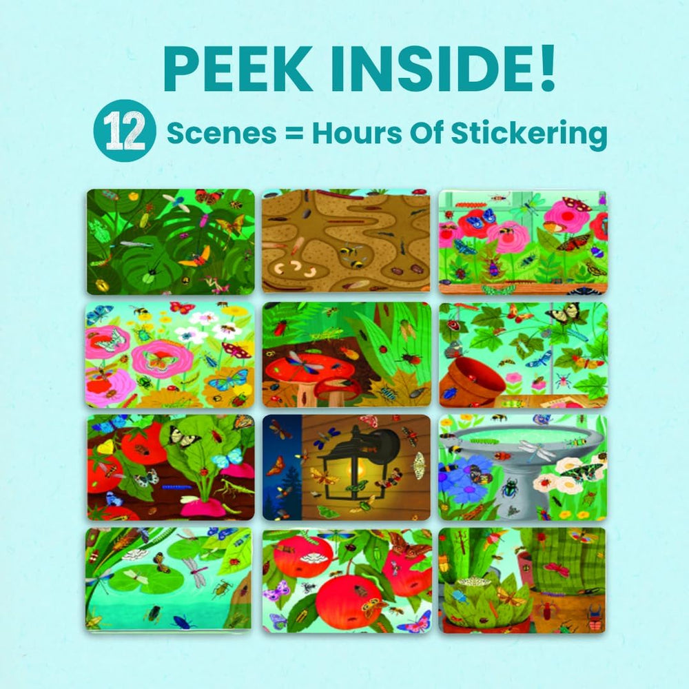 Cupkin Hello Bugs travel-ready layout keeps kids entertained during flights.
