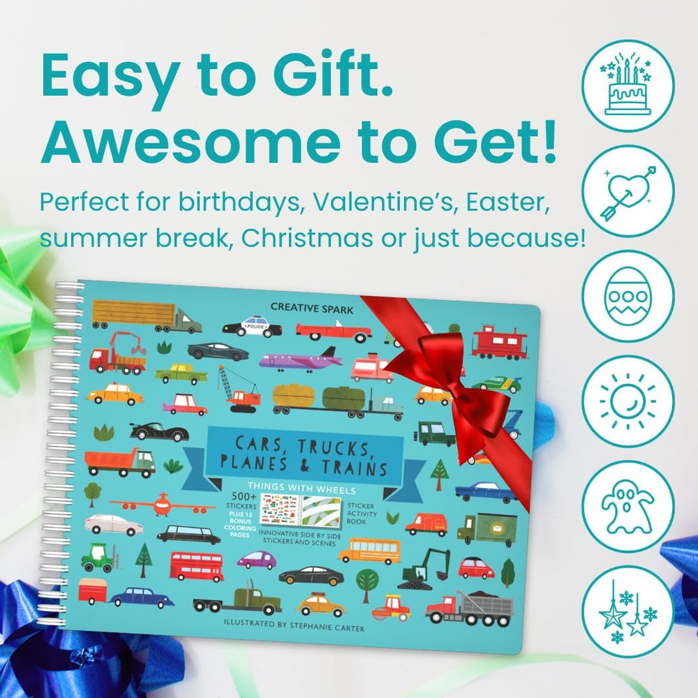CUPKIN kids interactive sticker book inspires imaginative adventures during travel