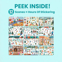 Cupkin Snow Day 12 scenes invite imaginative snow-day adventures for kids
