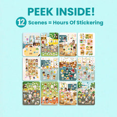 Cupkin travel-ready activity book ideal for planes, cars, and outings.