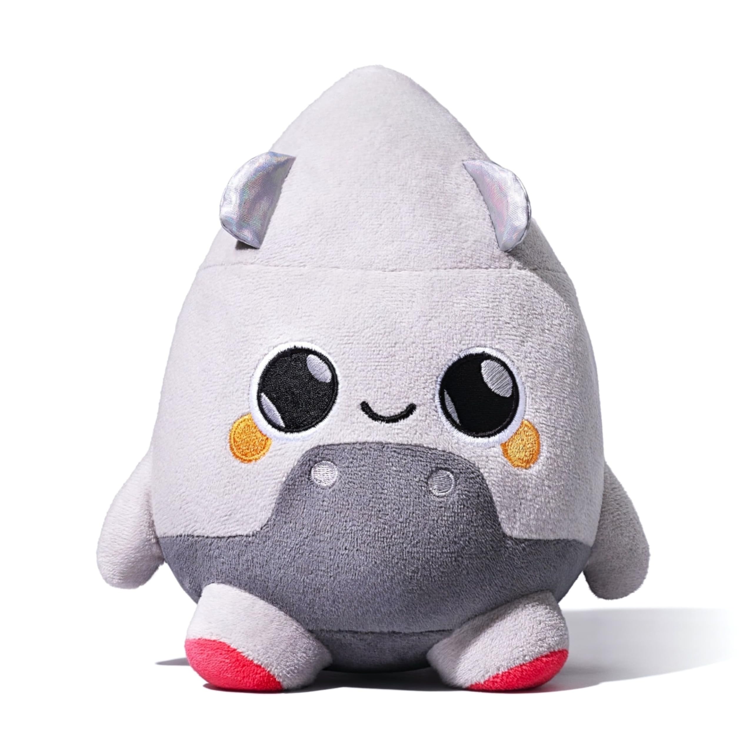 CURIO GROK interactive toy front view, compact design for screen-free play.