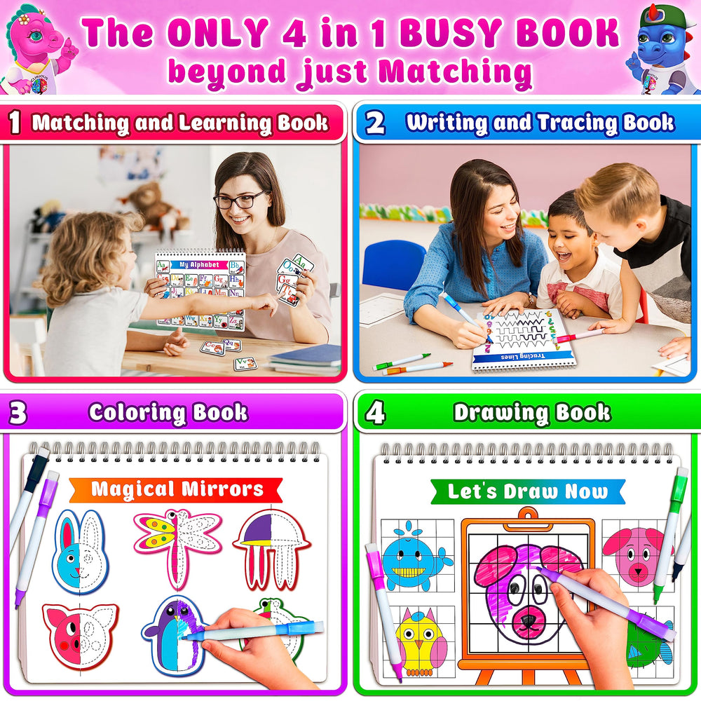 Curious 2 Learn preassembled pieces and markers support easy tracing practice