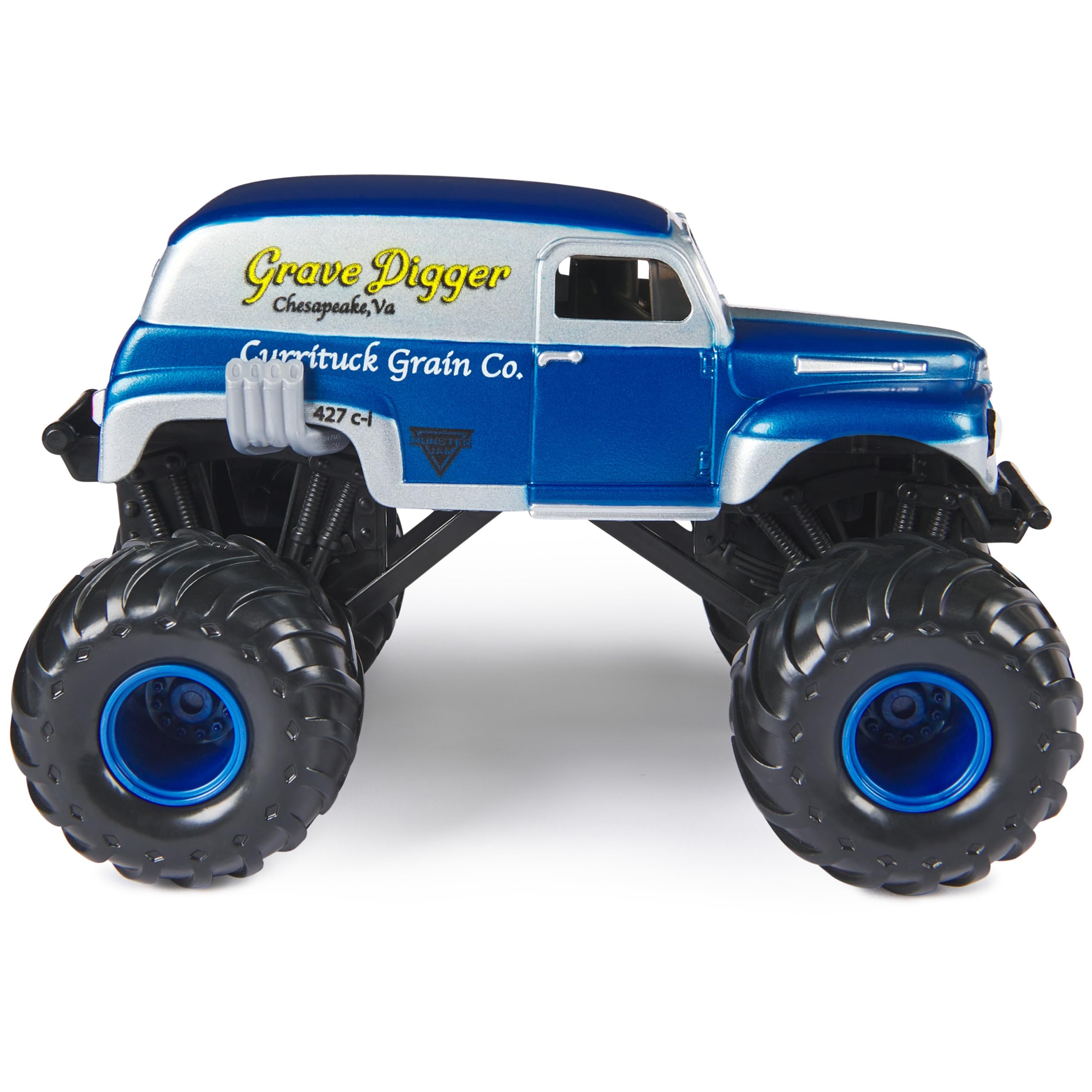 Currituck Grain Co collector packaging showcases rare licensed truck.