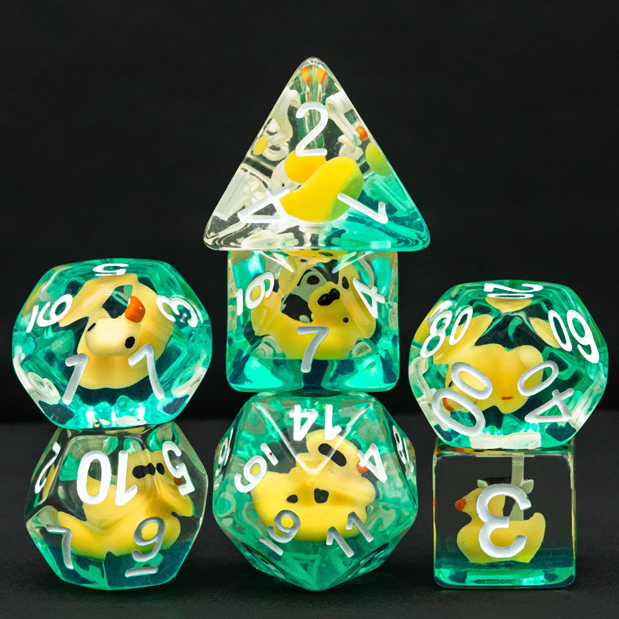 Cusdie d10-dnd-dice-yellow offers legible numerals for smooth planning