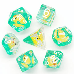 Cusdie d20-dnd-dice-yellow fuels epic boss battles