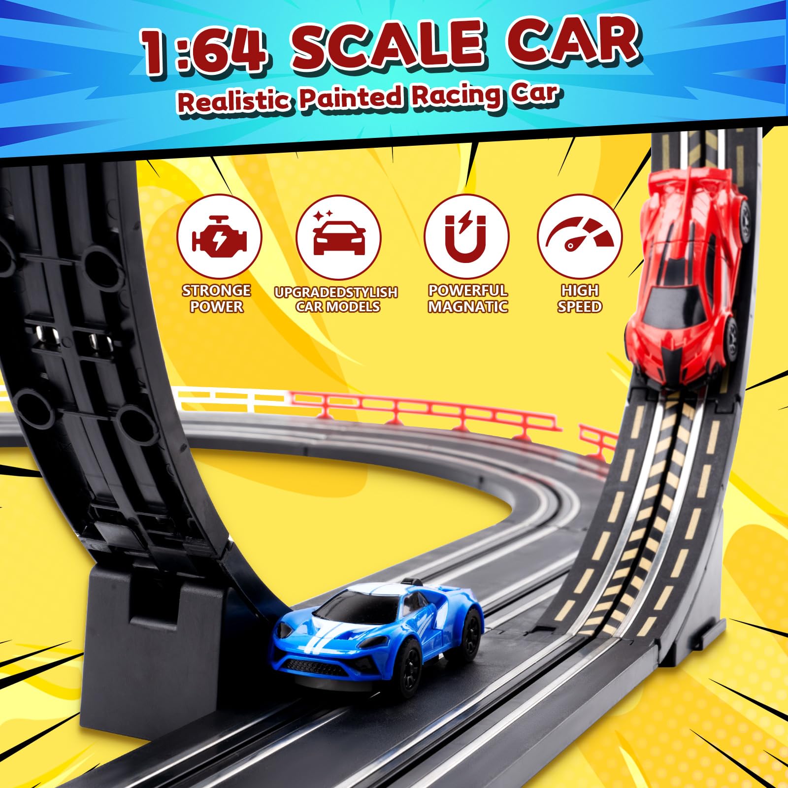 Cusocue dual controllers handheld enable responsive, two-player racing.